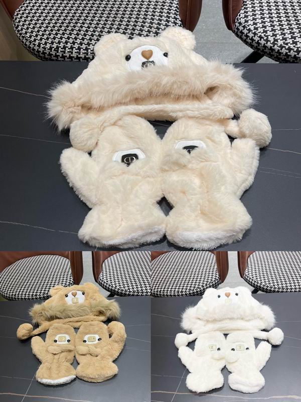 Dior Hat Gloves 122501